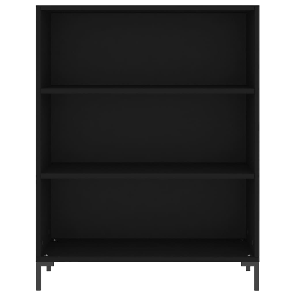 Skåp Svart 69,5x34x180 cm