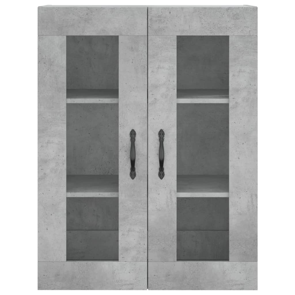 Skåp Betonggrå 69,5x34x180 cm