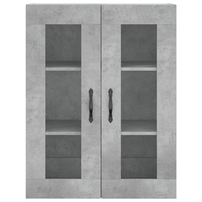 Skåp Betonggrå 69,5x34x180 cm