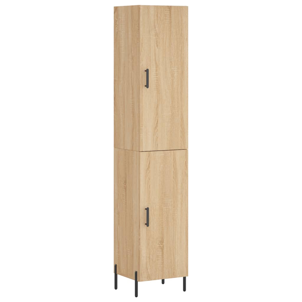 Skåp Sonoma Ek 34,5x34x180 cm