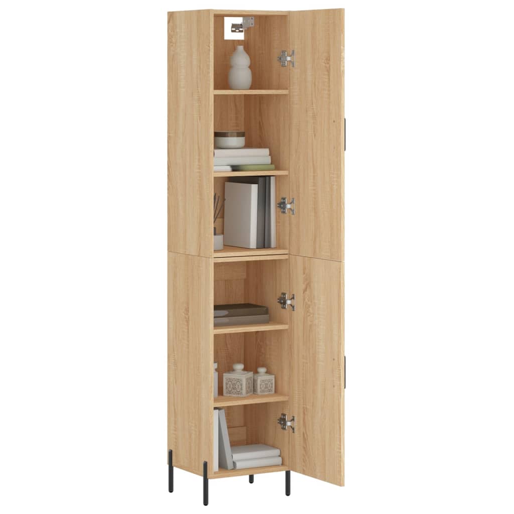 Skåp Sonoma Ek 34,5x34x180 cm