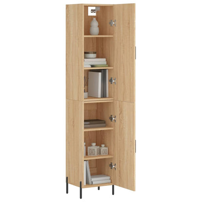 Skåp Sonoma Ek 34,5x34x180 cm