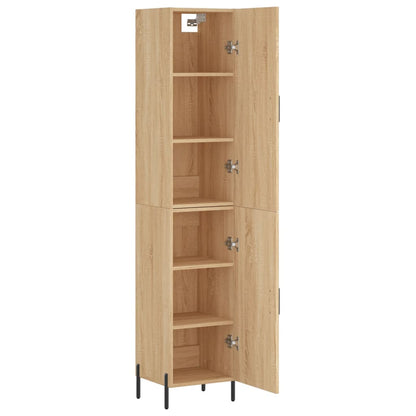 Skåp Sonoma Ek 34,5x34x180 cm