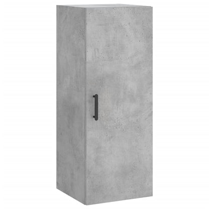 Skåp Betonggrå 34,5x34x180 cm