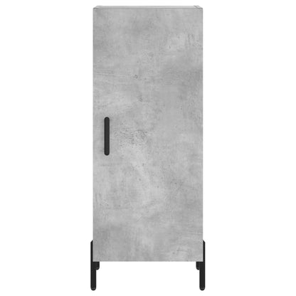 Skåp Betonggrå 34,5x34x180 cm