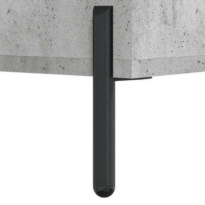 Skåp Betonggrå 34,5x34x180 cm