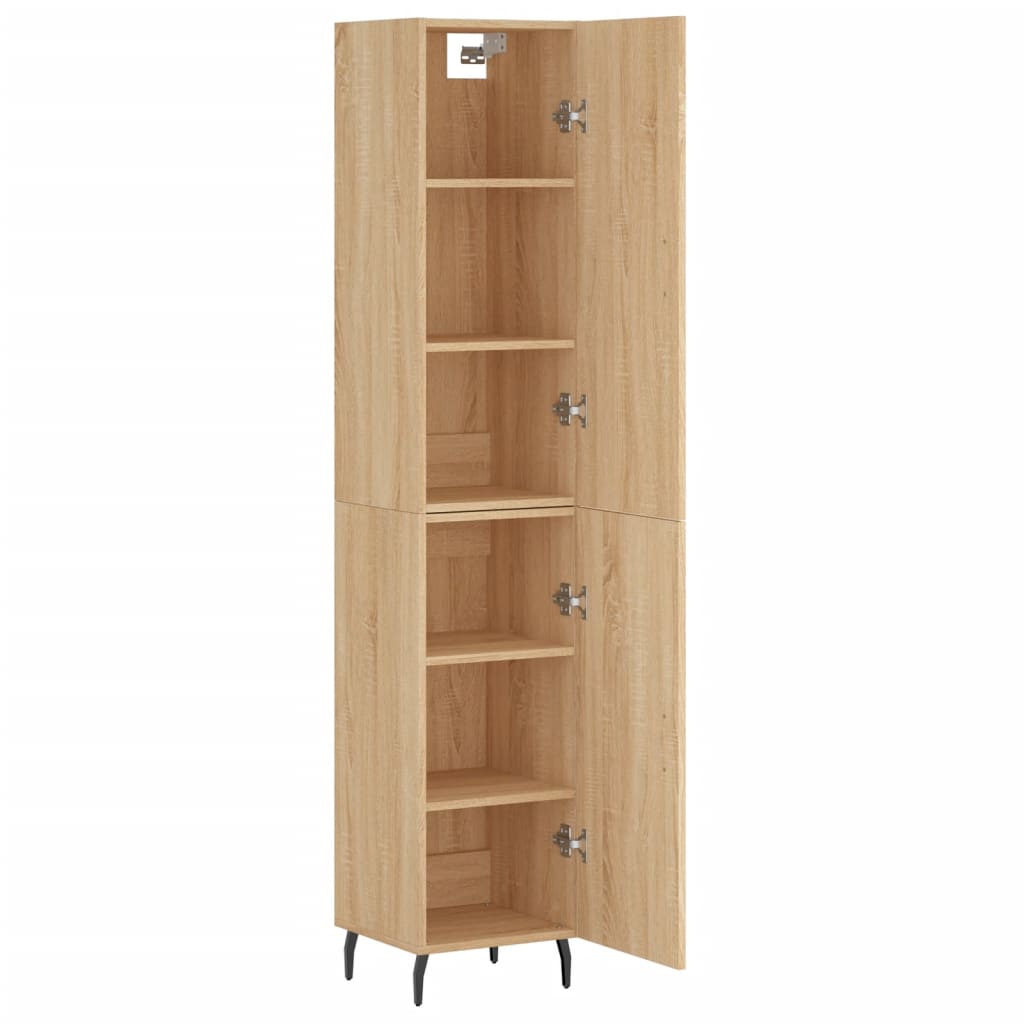 Skåp Sonoma Ek 34,5x34x180 cm
