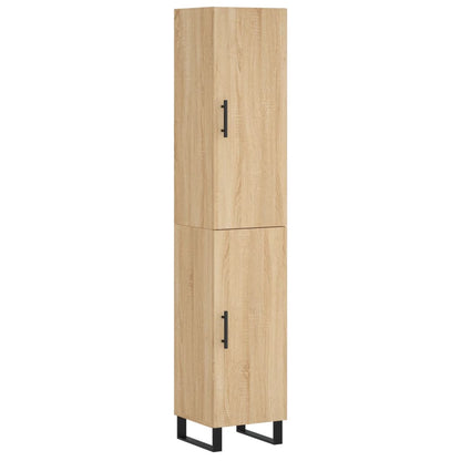 Skåp Sonoma Ek 34,5x34x180 cm