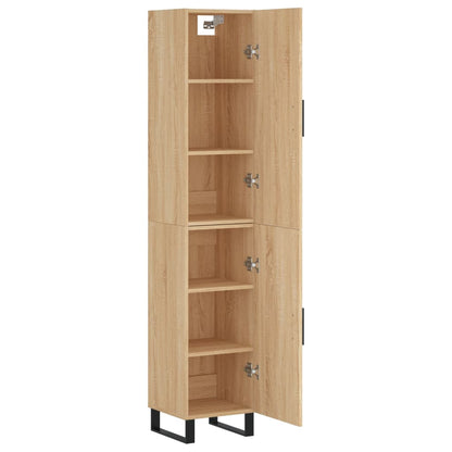 Skåp Sonoma Ek 34,5x34x180 cm