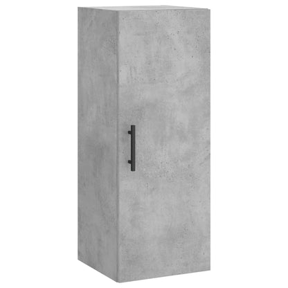 Skåp Betonggrå 34,5x34x180 cm