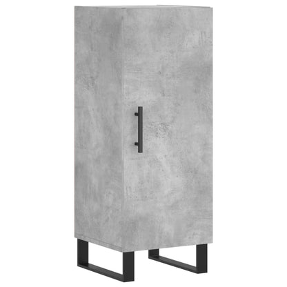 Skåp Betonggrå 34,5x34x180 cm