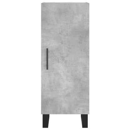 Skåp Betonggrå 34,5x34x180 cm