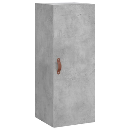 Skåp Betonggrå 34,5x34x180 cm
