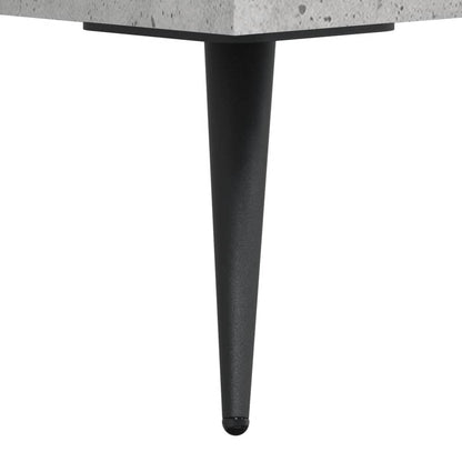 Skåp Betonggrå 34,5x34x180 cm