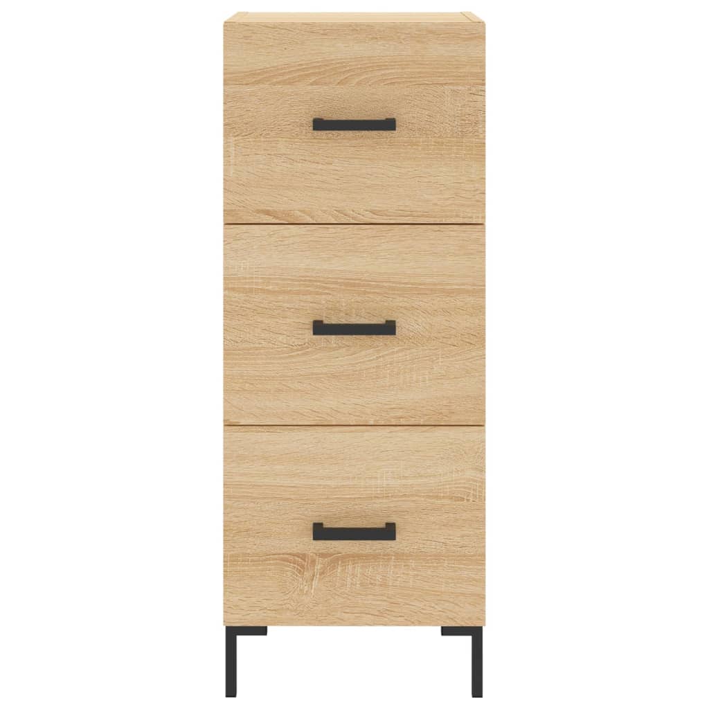 Skåp Sonoma Ek 34,5x34x180 cm