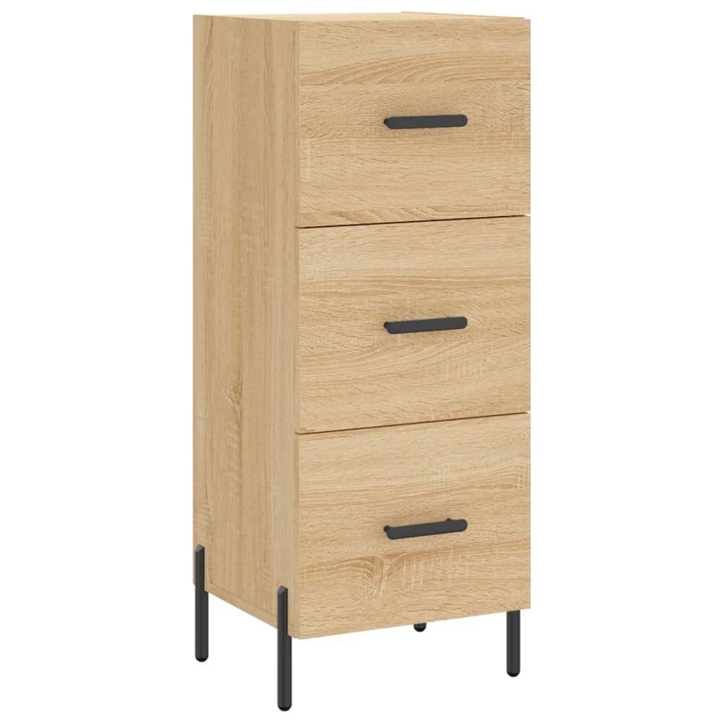 Skåp Sonoma Ek 34,5x34x180 cm