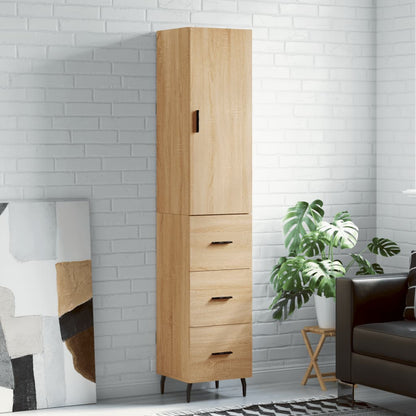 Skåp Sonoma Ek 34,5x34x180 cm