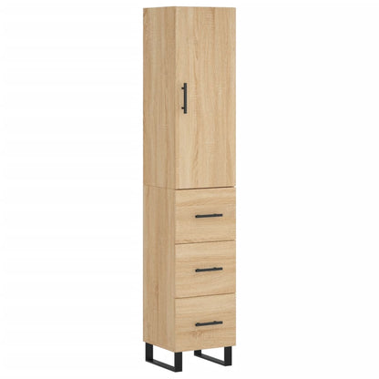 Skåp Sonoma Ek 34,5x34x180 cm