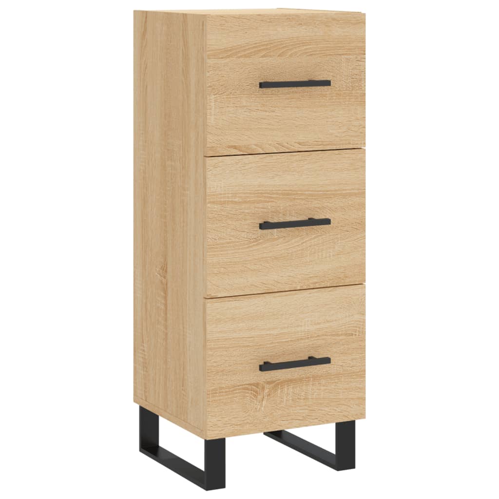 Skåp Sonoma Ek 34,5x34x180 cm