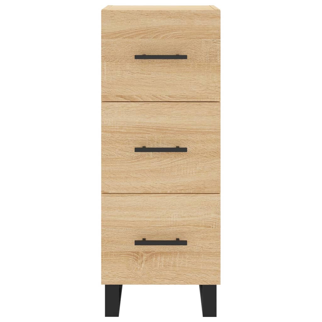 Skåp Sonoma Ek 34,5x34x180 cm