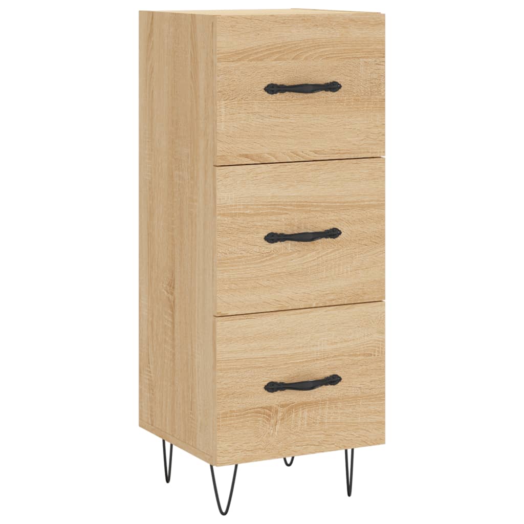 Skåp Sonoma Ek 34,5x34x180 cm