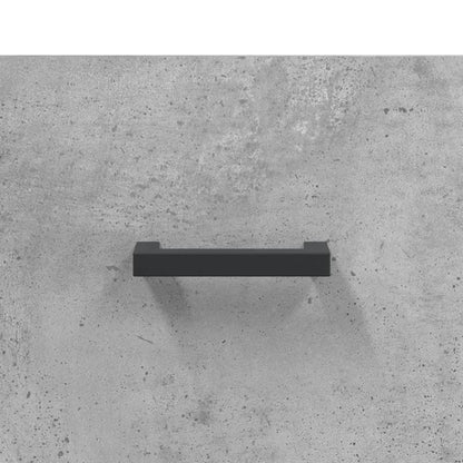 Skåp Betonggrå 34,5x34x180 cm
