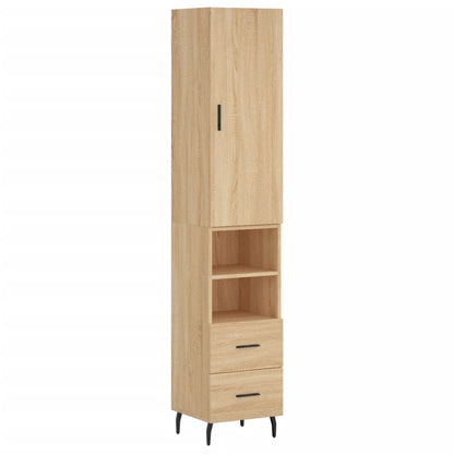 Skåp Sonoma Ek 34,5x34x180 cm