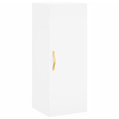 Skåp Vit 34,5x34x180 cm