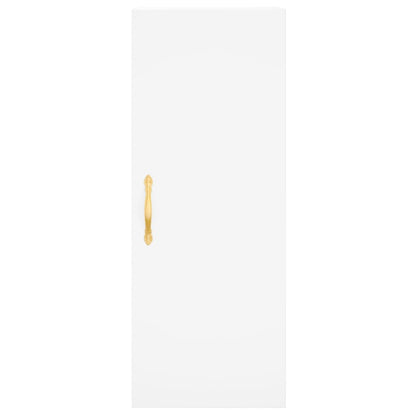 Skåp Vit 34,5x34x180 cm