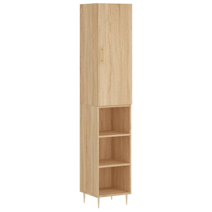 Skåp Sonoma Ek 34,5x34x180 cm