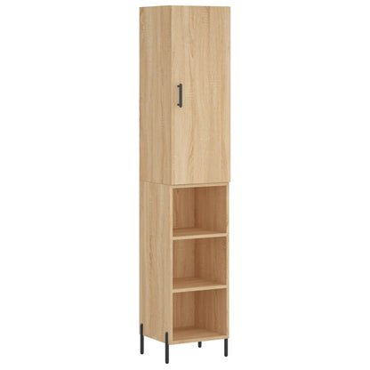 Skåp Sonoma Ek 34,5x34x180 cm