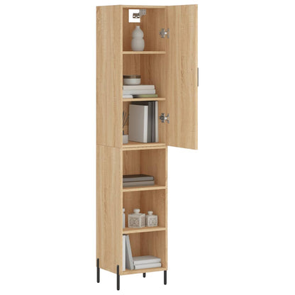 Skåp Sonoma Ek 34,5x34x180 cm