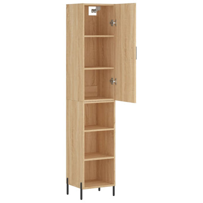 Skåp Sonoma Ek 34,5x34x180 cm
