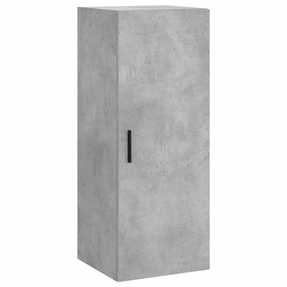 Skåp Betonggrå 34,5x34x180 cm