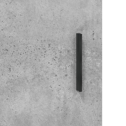 Skåp Betonggrå 34,5x34x180 cm