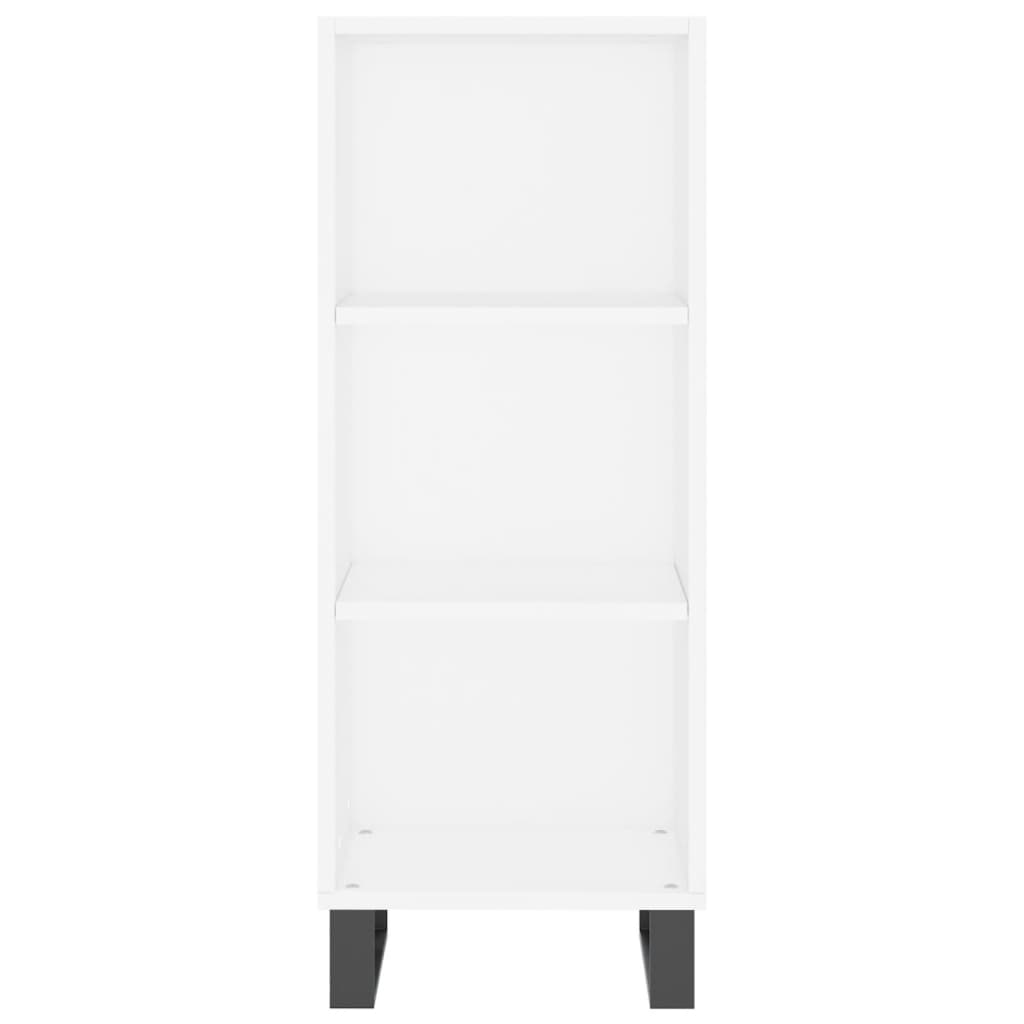 Skåp Vit 34,5x34x180 cm