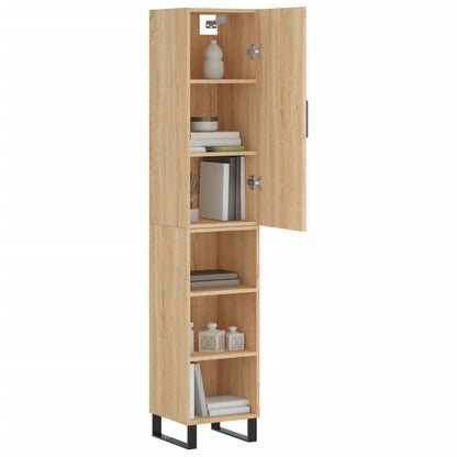 Skåp Sonoma Ek 34,5x34x180 cm