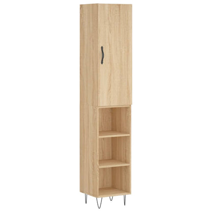 Skåp Sonoma Ek 34,5x34x180 cm