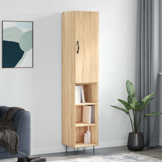 Skåp Sonoma Ek 34,5x34x180 cm
