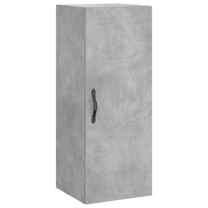Skåp Betonggrå 34,5x34x180 cm