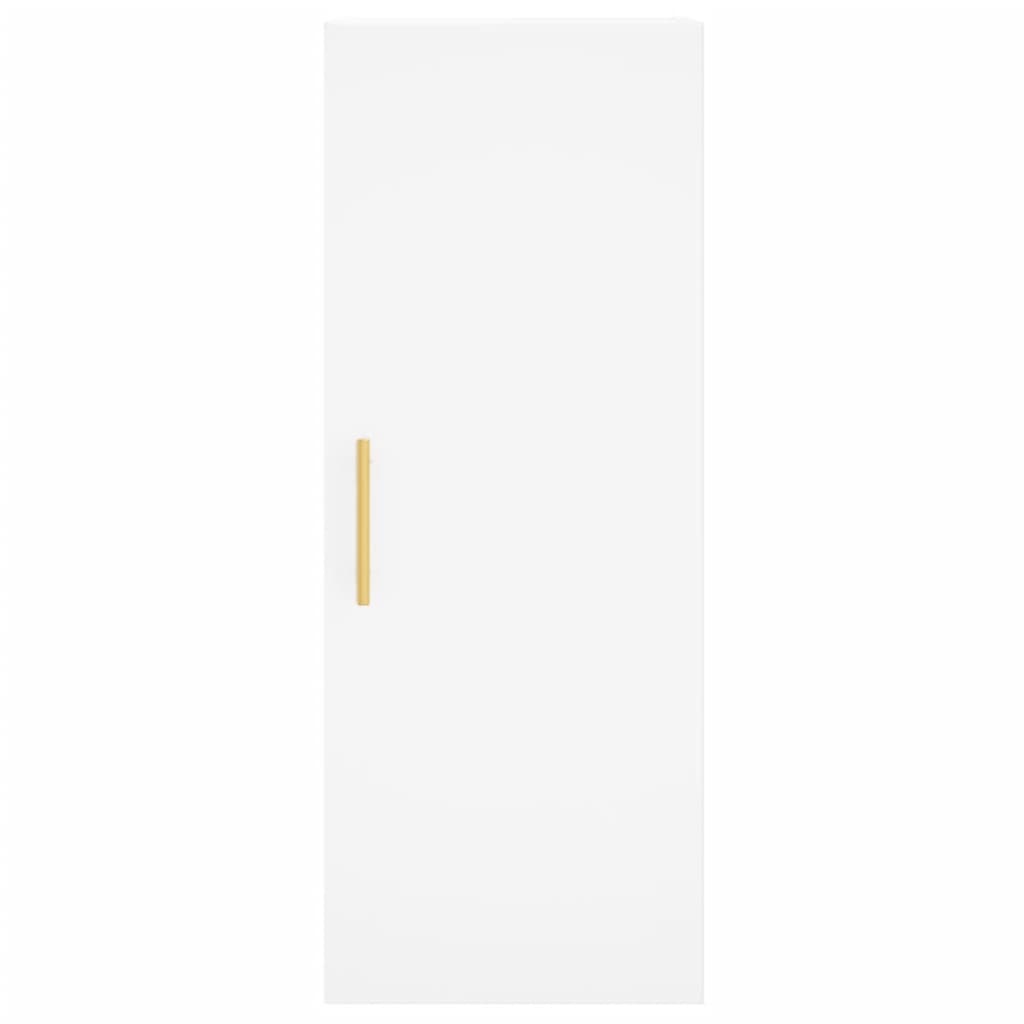 Skåp Vit 34,5x34x180 cm
