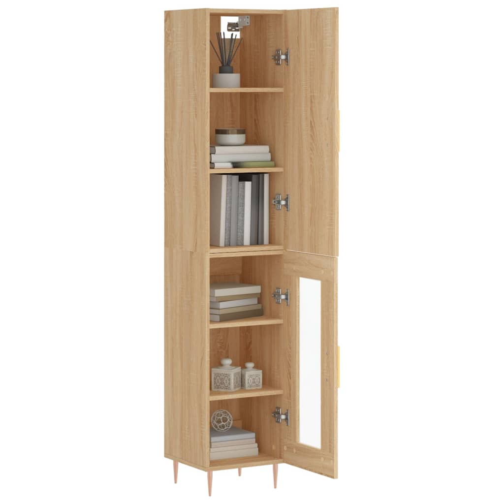 Skåp Sonoma Ek 34,5x34x180 cm