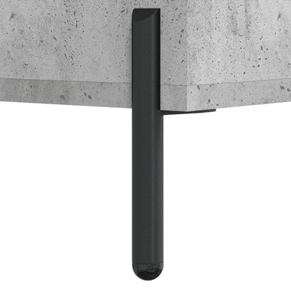 Skåp Betonggrå 34,5x34x180 cm