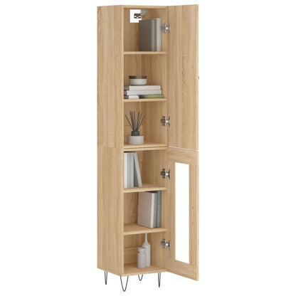 Skåp Sonoma Ek 34,5x34x180 cm