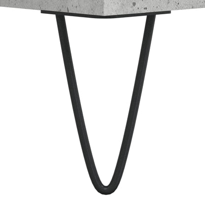 Skåp Betonggrå 34,5x34x180 cm