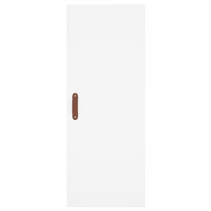 Skåp Vit 34,5x34x180 cm