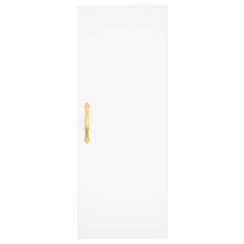 Skåp Vit 34,5x34x180 cm