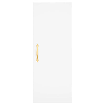 Skåp Vit 34,5x34x180 cm
