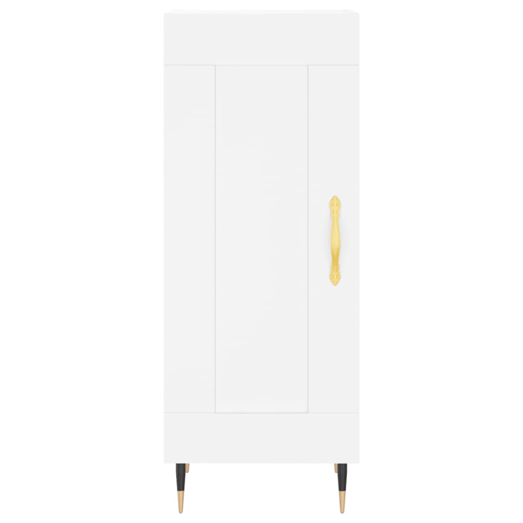 Skåp Vit 34,5x34x180 cm