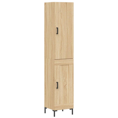 Skåp Sonoma Ek 34,5x34x180 cm